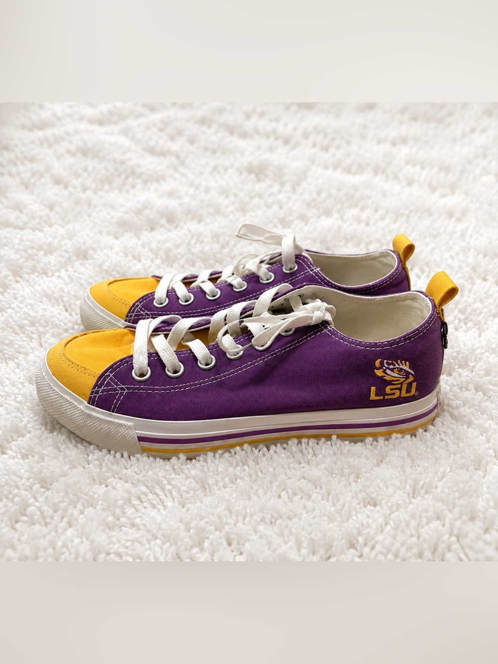 Nwot LSU sneakers Sz 7